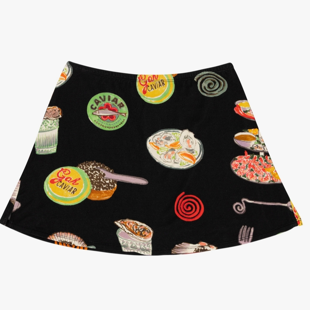 Lisa Says Gah - Darcy Skort - Cavier Dreams Black - M